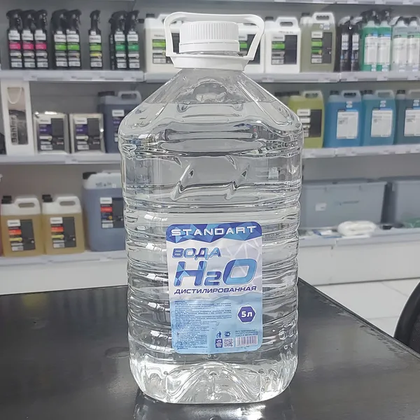 Вода дистиллированная, 5л