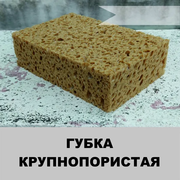 Губка крупнопористая